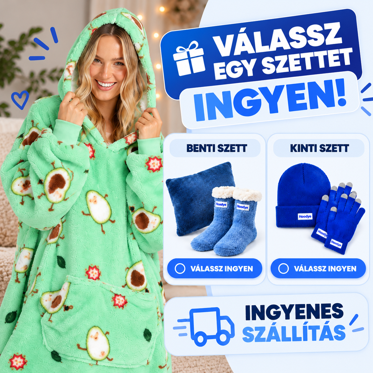 HOODYE™ - Avokádó